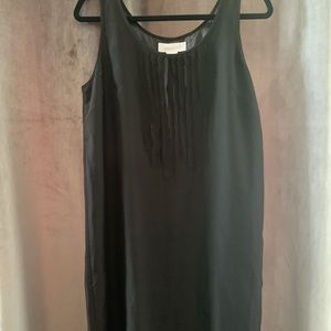 Mac & Jac. Black silk dress